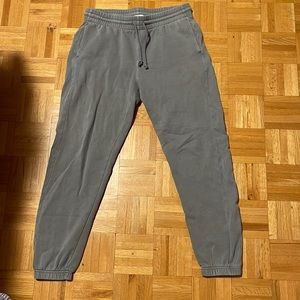 Aritzia cozy fleece boyfriend sweatpants